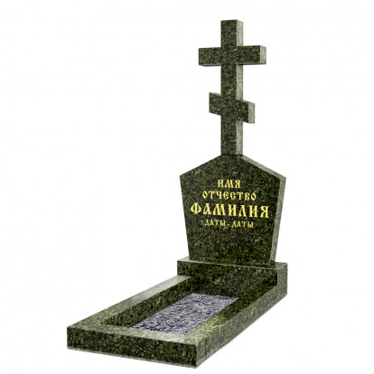 Памятник гранитный крест на стеле СВ-41