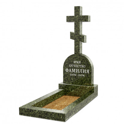 Памятник гранитный крест на стеле СВ-45